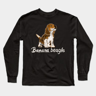 banana beagle Long Sleeve T-Shirt